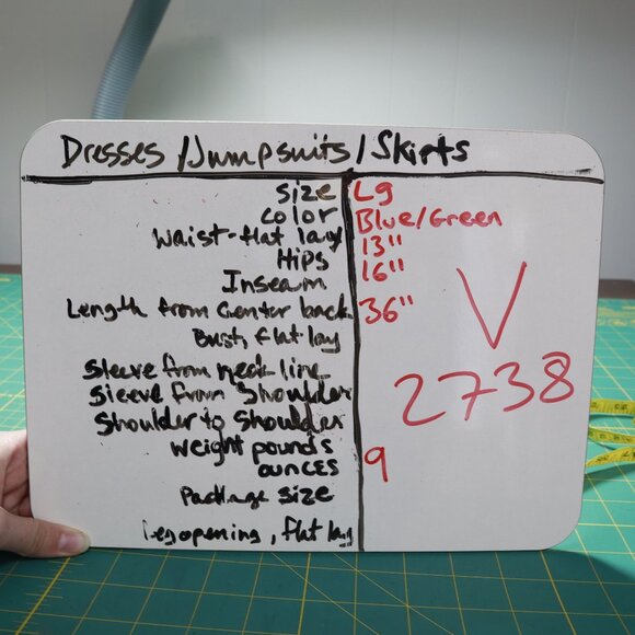 Eve Adams Midi Skirt Womens L Blue Mermaidcore Vintage Sirencore Boho Gypsy 90's - Picture 8 of 8